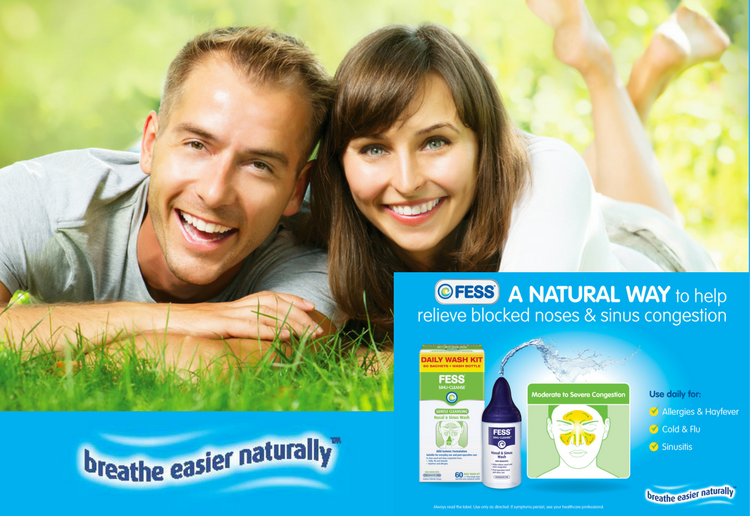 FESS® Sinu-Cleanse Gentle Cleansing Nasal & Sinus Wash Kit