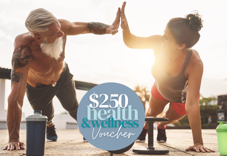 Earn An Active & Wellness Voucher Valued At $250