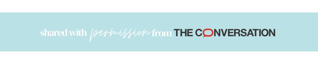 Shared with permission from The Conversation banner.