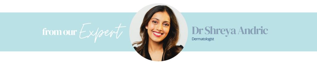 Expert banner for Dr Shreya Andric.